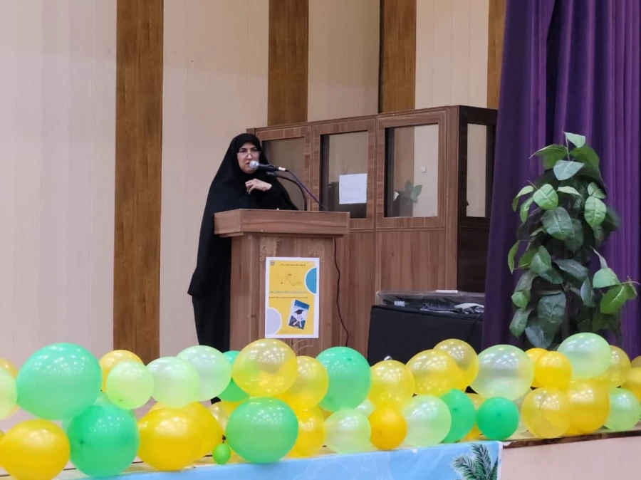 مراسم نکوداشت 16 آذر روز دانشجو و گرامیداشت یاد و خاطره شهدای این روز  در پردیس فاطمه الزهرا (س) بندرعباس 5