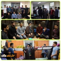 دیدار با تشکل های دانشجویی و بازدید سرزده نماینده ولی فقیه در استان از سرای شهید مدرس پردیس علامه امینی تبریز 4