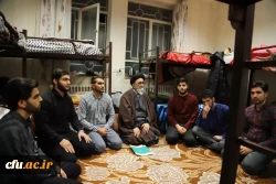 دیدار با تشکل های دانشجویی و بازدید سرزده نماینده ولی فقیه در استان از سرای شهید مدرس پردیس علامه امینی تبریز 15