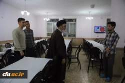 دیدار با تشکل های دانشجویی و بازدید سرزده نماینده ولی فقیه در استان از سرای شهید مدرس پردیس علامه امینی تبریز 16