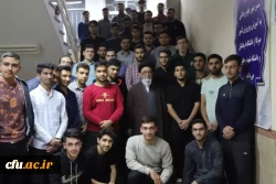 دیدار با تشکل های دانشجویی و بازدید سرزده نماینده ولی فقیه در استان از سرای شهید مدرس پردیس علامه امینی تبریز 19