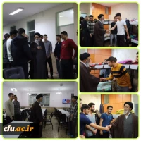 دیدار با تشکل های دانشجویی و بازدید سرزده نماینده ولی فقیه در استان از سرای شهید مدرس پردیس علامه امینی تبریز 20