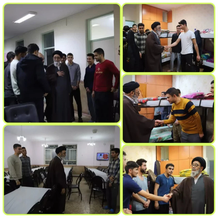 دیدار با تشکل های دانشجویی و بازدید سرزده نماینده ولی فقیه در استان از سرای شهید مدرس پردیس علامه امینی تبریز 20