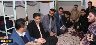 عضو هیئت رئیسه مجلس در بازدید از فضاهای پردیس علامه امینی تبریز:

شما دانشجو معلمان پیشران حرکت انقلاب ونظام اسلامی هستید