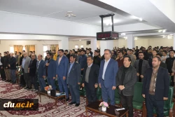 آیین گرامیداشت روز دانشجو با حضور معاون سیاسی ، امنیتی استاندارآذربایجان شرقی در دانشگاه فرهنگیان  9