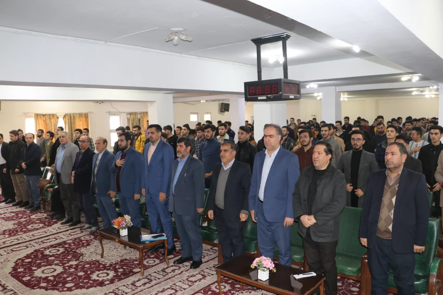 آیین گرامیداشت روز دانشجو با حضور معاون سیاسی ، امنیتی استاندارآذربایجان شرقی در دانشگاه فرهنگیان  9