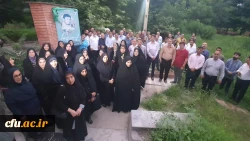 دیدار دبیران ستاد شاهد و امور ایثارگران دانشگاه فرهنگیان سراسر کشور 
با دانشجومعلم شهید سید مرتضی دادگر 2