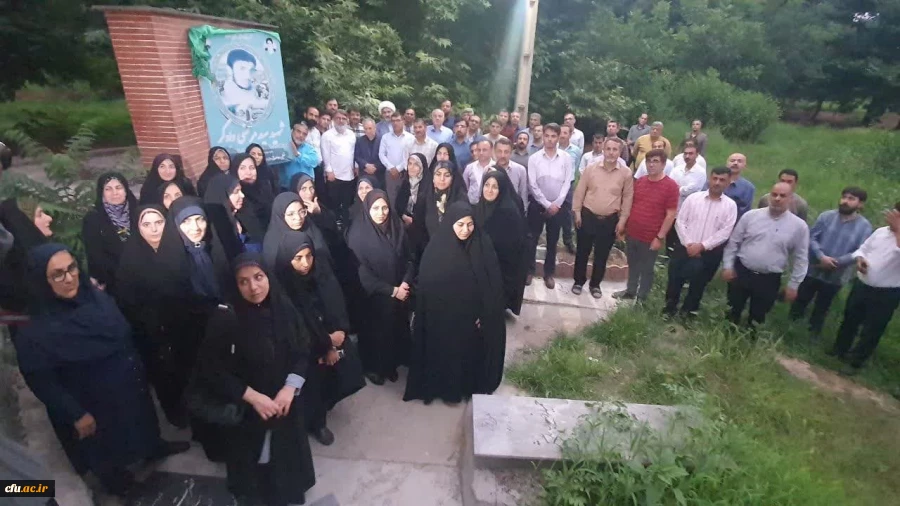 دیدار دبیران ستاد شاهد و امور ایثارگران دانشگاه فرهنگیان سراسر کشور 
با دانشجومعلم شهید سید مرتضی دادگر 2