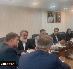 نشست صمیمی جناب آقای علیزاده مدیر کل محترم اداره امور شاهد و ایثارگران  با ریاست محترم، نمایندگان و روسای کمیسیون های مجلس شورای اسلامی 4