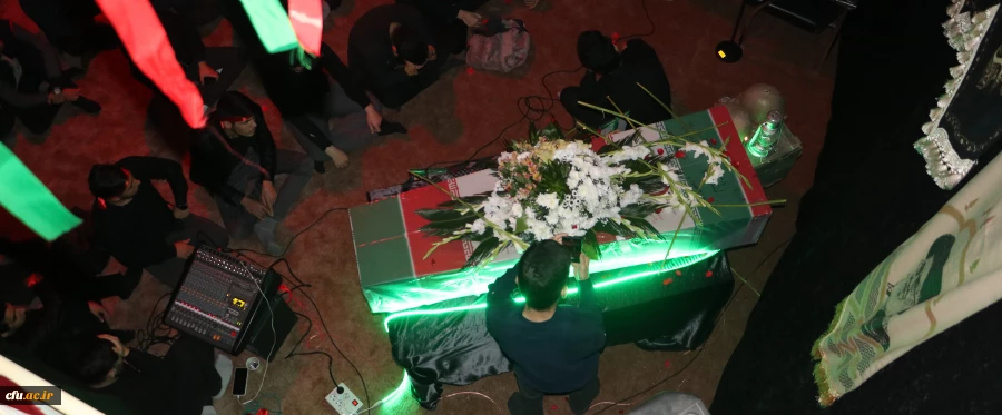 مراسم شبی باشهید گمنام در دانشگاه فرهنگیان استان آذربایجان شرقی 2