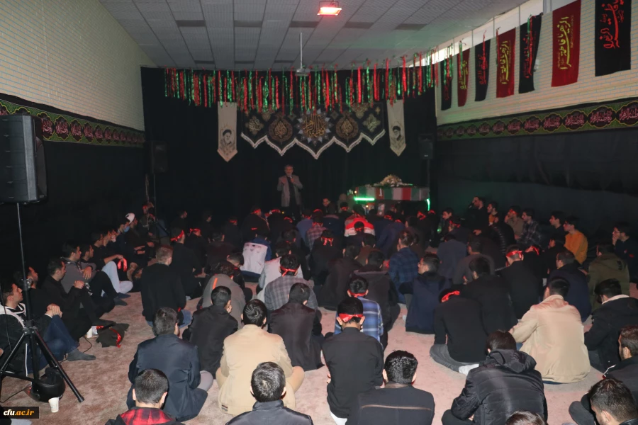مراسم شبی باشهید گمنام در دانشگاه فرهنگیان استان آذربایجان شرقی 4
