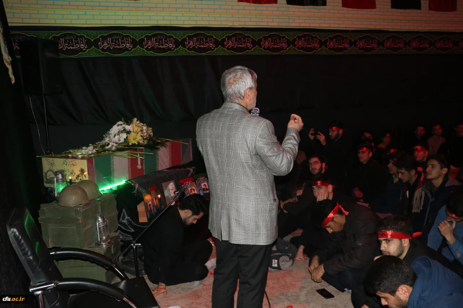 مراسم شبی باشهید گمنام در دانشگاه فرهنگیان استان آذربایجان شرقی 5
