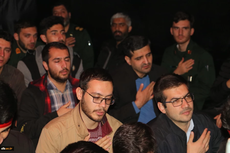 مراسم شبی باشهید گمنام در دانشگاه فرهنگیان استان آذربایجان شرقی 6