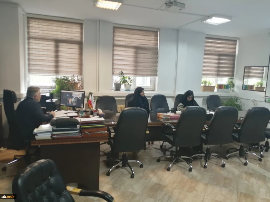 برگزاری جلسه مشترک مرکز نظارت و ارزیابی دانشگاه فرهنگیان با هیئت رئیسه دانشگاه فرهنگیان استان آذربایجان غربی 3