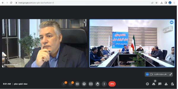 برگزاری جلسه مشترک مرکز نظارت و ارزیابی دانشگاه فرهنگیان با هیئت رئیسه دانشگاه فرهنگیان استان آذربایجان غربی 5