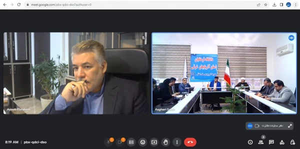 برگزاری جلسه مشترک مرکز نظارت و ارزیابی دانشگاه فرهنگیان با هیئت رئیسه دانشگاه فرهنگیان استان آذربایجان غربی 6