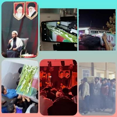 مراسم عزاداری ایام فاطمیه و شبی با شهید گمنام در قالب تشریح، میزبانی، استقبال و وداع 3