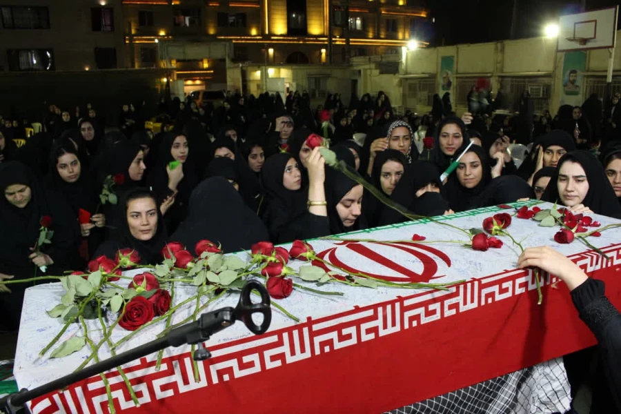 مراسم عزاداری ایام فاطمیه و شبی با شهید گمنام در قالب تشریح، میزبانی، استقبال و وداع 4