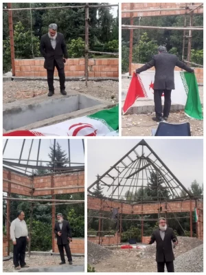 مراسم عزاداری ایام فاطمیه و شبی با شهید گمنام در قالب تشریح، میزبانی، استقبال و وداع 6