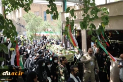 مراسم عزاداری ایام فاطمیه و شبی با شهید گمنام در قالب تشریح، میزبانی، استقبال و وداع 8