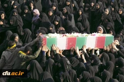 مراسم تشییع و تدفین دو شهید گمنام هشت سال دفاع مقدس  4