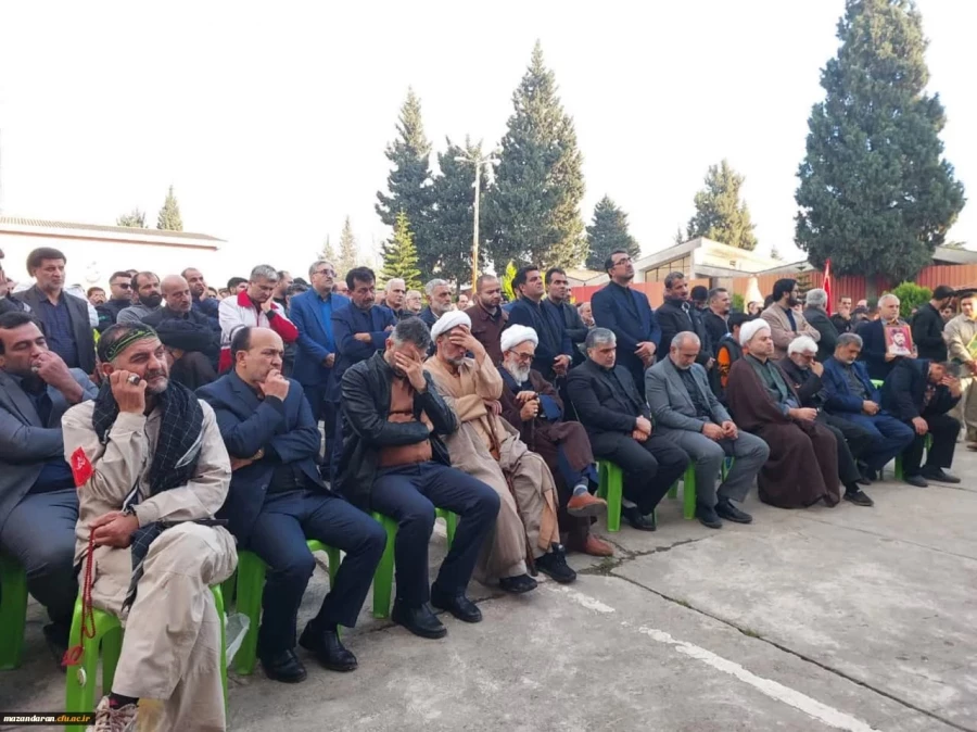مراسم تشییع و تدفین دو شهید گمنام هشت سال دفاع مقدس  9