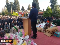 مراسم تشییع و تدفین دو شهید گمنام هشت سال دفاع مقدس  10