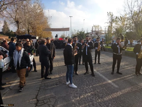 مراسم تشییع و تدفین دو شهید گمنام هشت سال دفاع مقدس  12