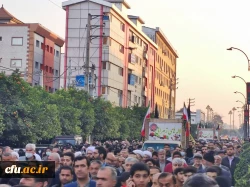 مراسم تشییع و تدفین دو شهید گمنام هشت سال دفاع مقدس  20