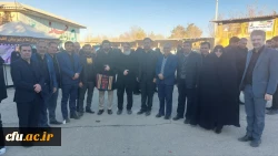 مراسم وداع با پیکر مطهر شهید گمنام در دانشگاه فرهنگیان واحد شهید بهشتی اقلید 6