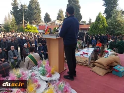 مراسم تشییع و تدفیندو شهید گمنام هشت سال دفاع مقدس در دانشگاه فرهنگیان استان مازندران 7