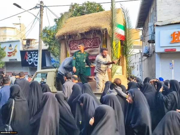 مراسم تشییع و تدفیندو شهید گمنام هشت سال دفاع مقدس در دانشگاه فرهنگیان استان مازندران 10