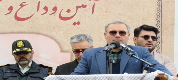 مراسم وداع و تدفین پیکر مطهر شهید گمنام در دانشگاه فرهنگیان اردبیل