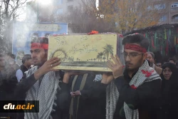 تشییع و تدفین پیکر یک شهید گمنام در دانشگاه فرهنگیان کرمانشاه 2