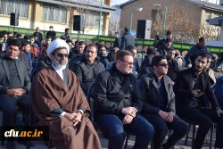 تشییع و تدفین پیکر یک شهید گمنام در دانشگاه فرهنگیان کرمانشاه 8