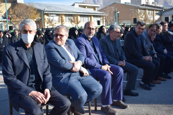 تشییع و تدفین پیکر یک شهید گمنام در دانشگاه فرهنگیان کرمانشاه 11