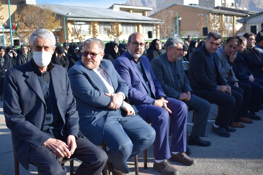 تشییع و تدفین پیکر یک شهید گمنام در دانشگاه فرهنگیان کرمانشاه 11