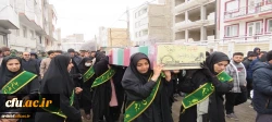 مراسم وداع و تدفین پیکر مطهر شهید گمنام در دانشگاه فرهنگیان اردبیل 6