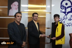 بررسی آثار محمدعلی جمالزاده در محفل دوستداران کتاب دانشگاه فرهنگیان استان بوشهر 2