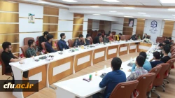 بررسی آثار محمدعلی جمالزاده در محفل دوستداران کتاب دانشگاه فرهنگیان استان بوشهر 3