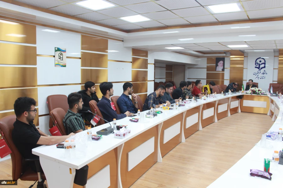 بررسی آثار محمدعلی جمالزاده در محفل دوستداران کتاب دانشگاه فرهنگیان استان بوشهر 4