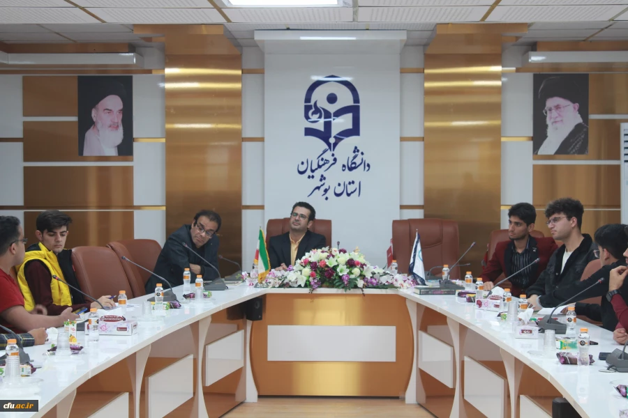 بررسی آثار محمدعلی جمالزاده در محفل دوستداران کتاب دانشگاه فرهنگیان استان بوشهر 6