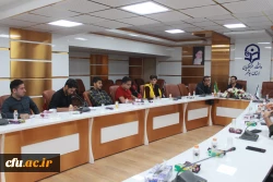 بررسی آثار محمدعلی جمالزاده در محفل دوستداران کتاب دانشگاه فرهنگیان استان بوشهر 8