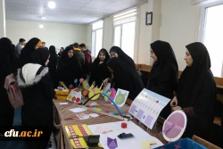 گشایش نمایشگاه دست سازه های دانشجو معلمان خلاق در دانشگاه فرهنگیان آذربایجان شرقی 9