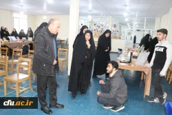 گشایش نمایشگاه دست سازه های دانشجو معلمان خلاق در دانشگاه فرهنگیان آذربایجان شرقی 11