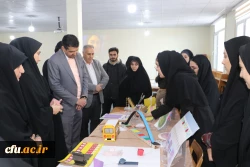 گشایش نمایشگاه دست سازه های دانشجو معلمان خلاق در دانشگاه فرهنگیان آذربایجان شرقی 12