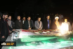 اولین مراسم سالگرد تدفین شهید گمنام در دانشگاه فرهنگیان آذربایجان شرقی برگزار شد 4