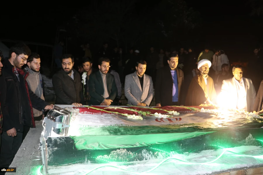 اولین مراسم سالگرد تدفین شهید گمنام در دانشگاه فرهنگیان آذربایجان شرقی برگزار شد 4