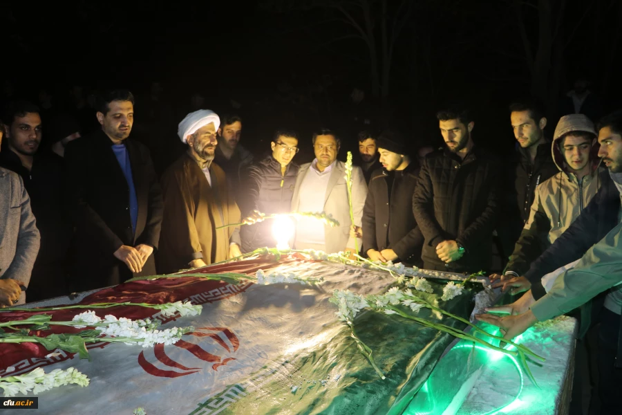 اولین مراسم سالگرد تدفین شهید گمنام در دانشگاه فرهنگیان آذربایجان شرقی برگزار شد 5