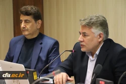 نشست صمیمی ریاست مرکز نظارت ، ارزیابی و تضمین کیفیت دانشگاه فرهنگیان با اساتید و اعضای هیأت و علمی 4